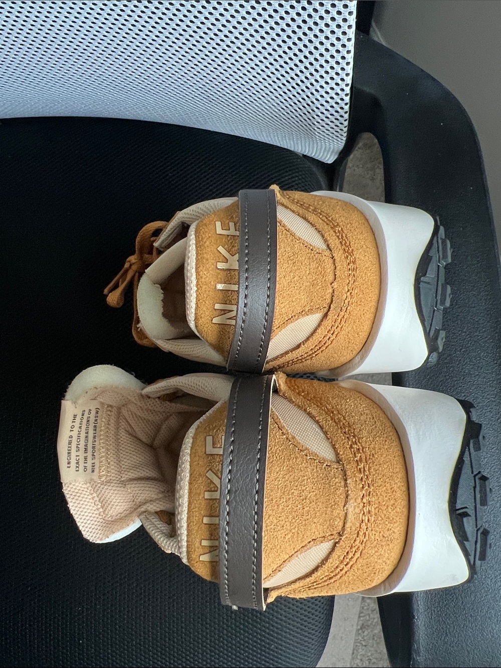 Nike Women’s Mustard Tan & Brown Casual Sneaker - Picture 8 of 10